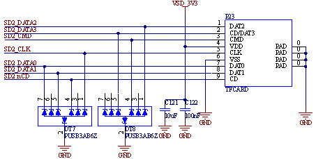 TF卡電路1