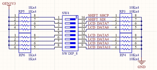 iMX6UL撥碼開關 電路圖