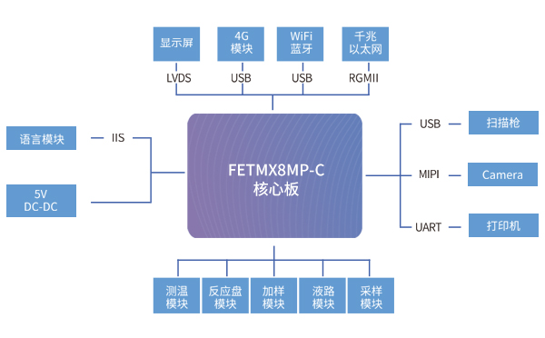 iMX8MP核心板在化學發(fā)光免疫分析儀解決方案中應(yīng)用